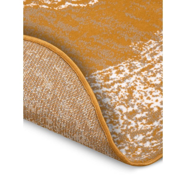 Geltonai oranžinis apvalus kilimas ø 160 cm Méridional - Hanse Home-image-3