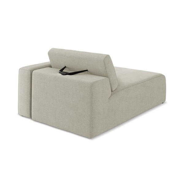 Smėlio spalvos modulinė sofos dalis (su dešiniuoju kampu) Kalea – Makamii-image-4