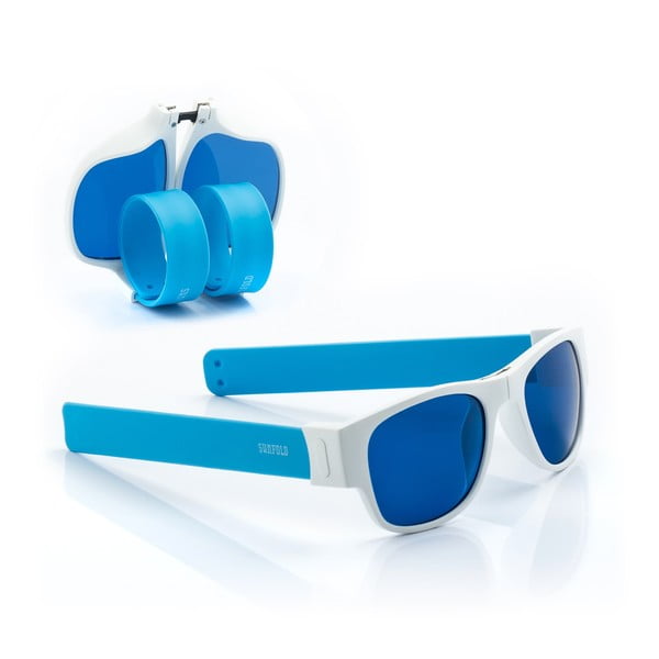 Mėlyni "InnovaGoods Sunfold AC2" akiniai nuo saulės