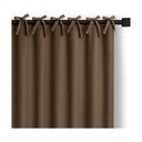 Rudos spalvos pritemdymas (dalinis užtemimas) užuolaida 140x250 cm Carli Tie – Restilo