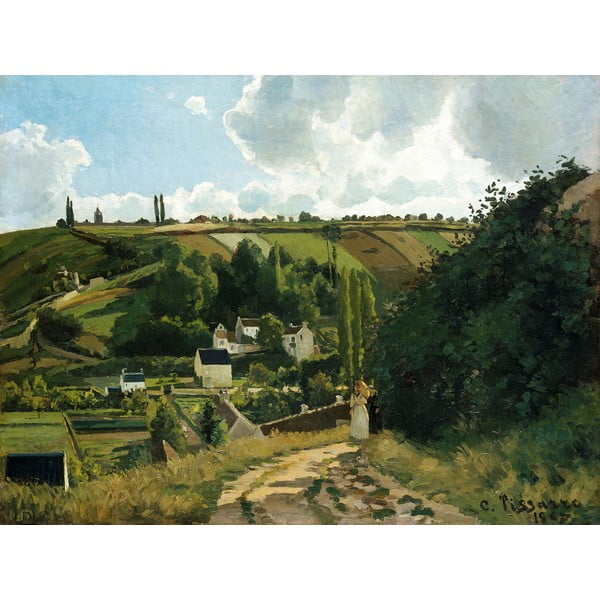 Camille Pissarro reprodukcija Jalais Hill Pontoise, 80 x 60 cm