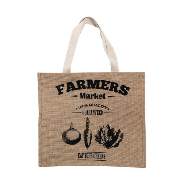 Iš medvilnės pirkinių krepšys Farmers Market – Premier Housewares