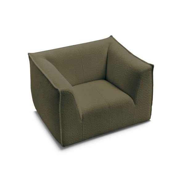 Žalios spalvos iš boucle krėslas Giorgia – Bobochic Paris-image-4