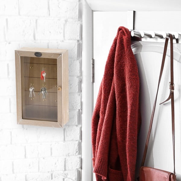 Sieninė medinė raktų spinta - Orion-image-1