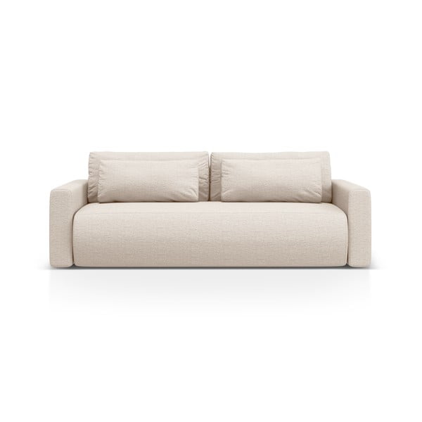 Smėlio spalvos sulankstoma/su sandėliavimo vieta sofa 238 cm Belfast – Cosmopolitan Design
