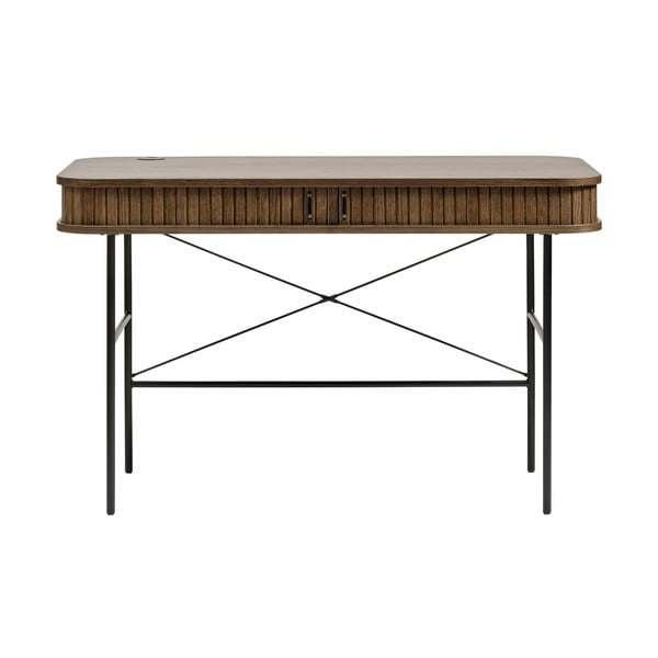 Ąžuolinis darbo stalas 60x120 cm Nola - Unique Furniture-image-4