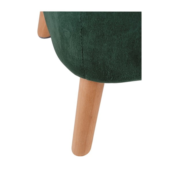 Žalia aksomo taburetė - Wenko-image-4