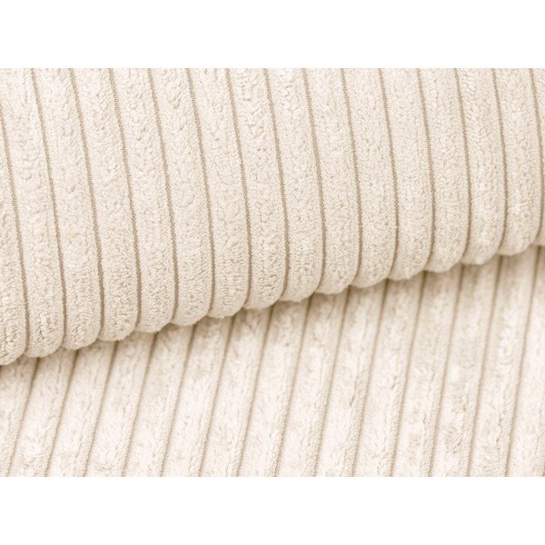 Smėlio spalvos taburetė iš kordinio velveto Campi – Cosmopolitan Design-image-2