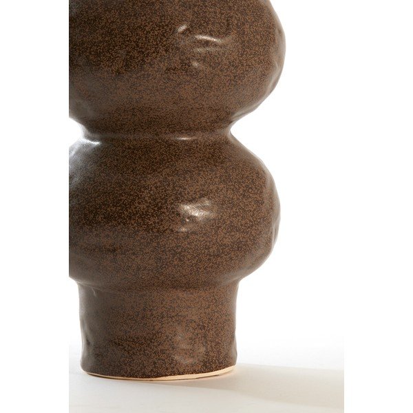 Rudos spalvos iš keramikos vaza (aukštis 33,5 cm) Rogano – Light & Living-image-3