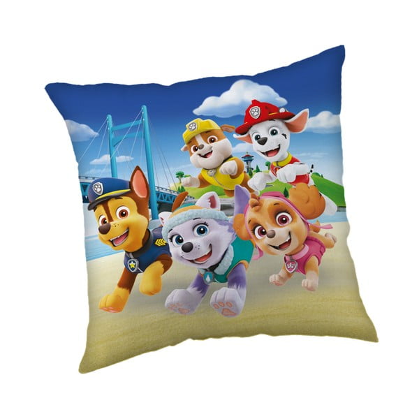 Vaikiška pagalvė 40x40 cm Paw Patrol "Bridge" – Jerry Fabrics