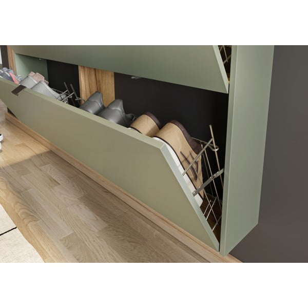 Koridoriaus baldas žalios spalvos/pilkos spalvos Ameca – Germania-image-4