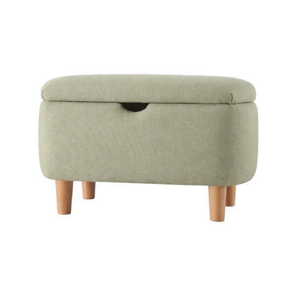 Šviesiai žalios spalvos vaikiškas suoliukas Moouv – Hanah Home