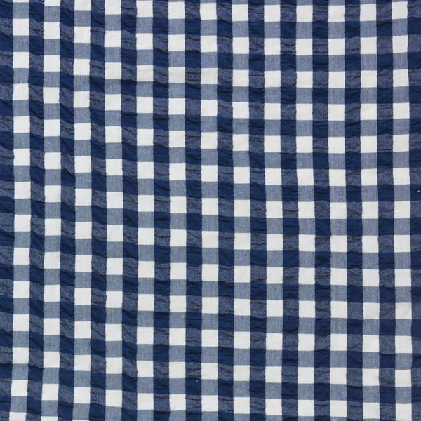 Viengulė/itin ilga patalynė baltos spalvos/tamsiai mėlynos spalvos banguotos tekstūros 140x220 cm Bæk&Bølge – JUNA-image-4