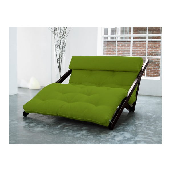 "Karup Figo" poilsio kėdė, Venge/Lime, 120 cm