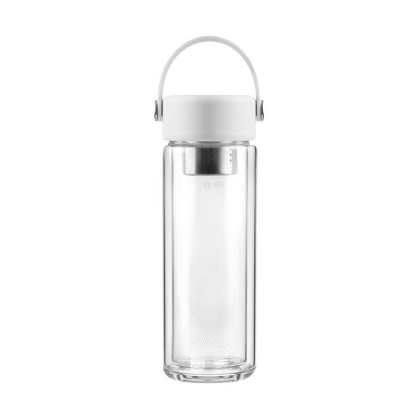 Iš stiklo  butelis baltos spalvos 350 ml Fuori – Vialli Design