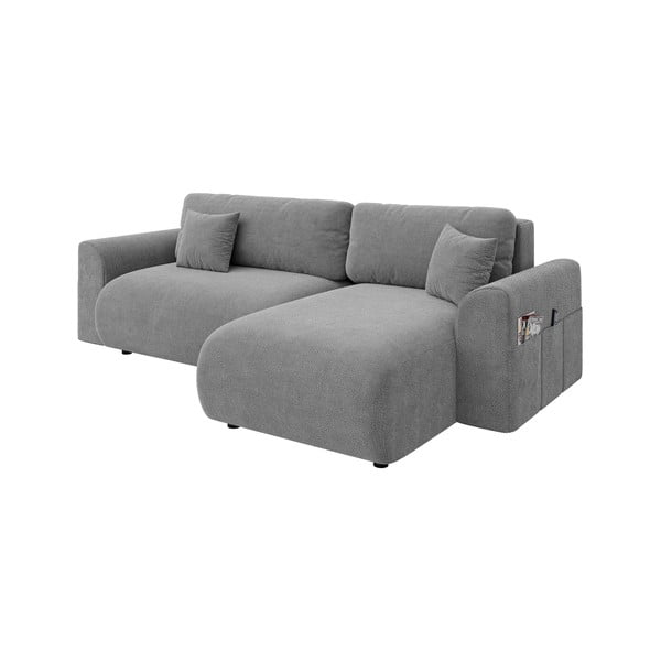 Sulankstoma kampinė sofa pilkos spalvos (kintama) Lorine – Ropez-image-4