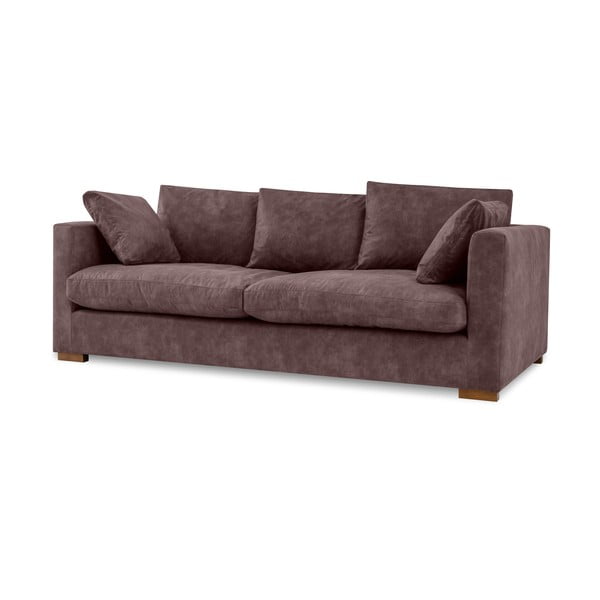 Sofa tamsiai rudos spalvos 220 cm Comfy – Scandic-image-2
