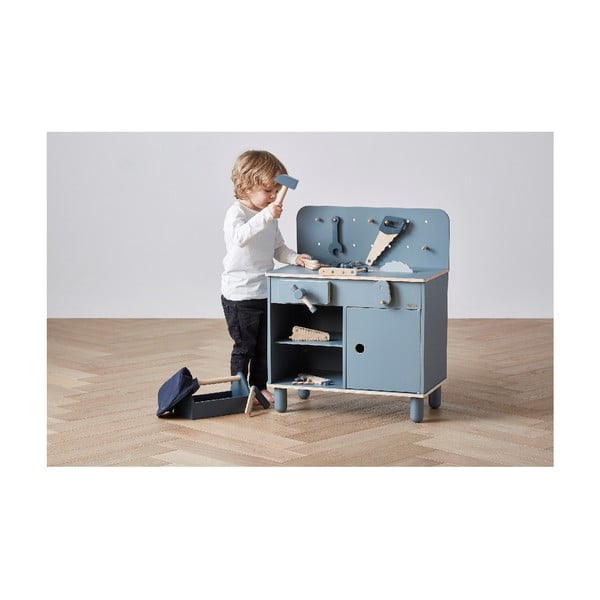 Mėlyna Flexa žaisti Darbo stalas-image-3