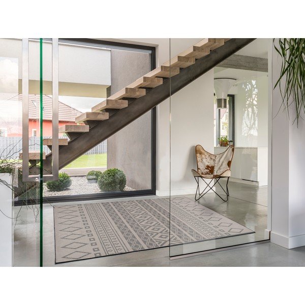 Pilkas kilimas Universal Lino Grey, 140 x 200 cm-image-1