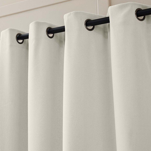 Smėlio spalvos iš kordinio velveto termo užuolaida 140x260 cm Madison – douceur d'intérieur-image-2