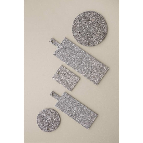 Smėlio spalvos serviravimo lenta Blomus Stone, ø 20 cm-image-1