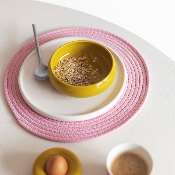Smėlio spalvos desertinė iš akmens masės lėkštė ø 20,5 cm Billie – ONA-image-3