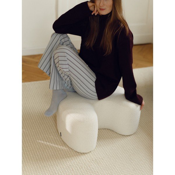 Smėlio spalvos pufas iš boucle Ü – noo.ma-image-2