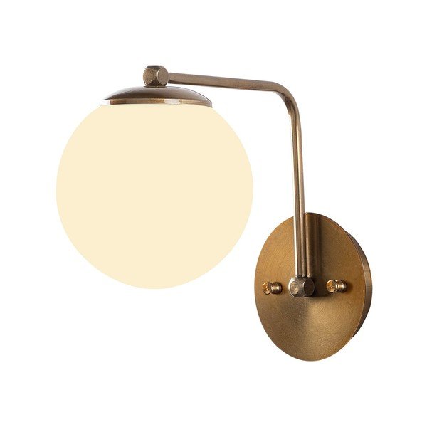 Sieninė lempa auksinės spalvos ø 15 cm Daisy – Opviq lights-image-2