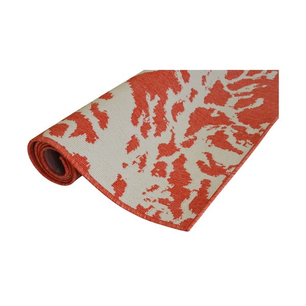 Raudonas lauko kilimas Floorita Coral, 133 x 190 cm-image-3