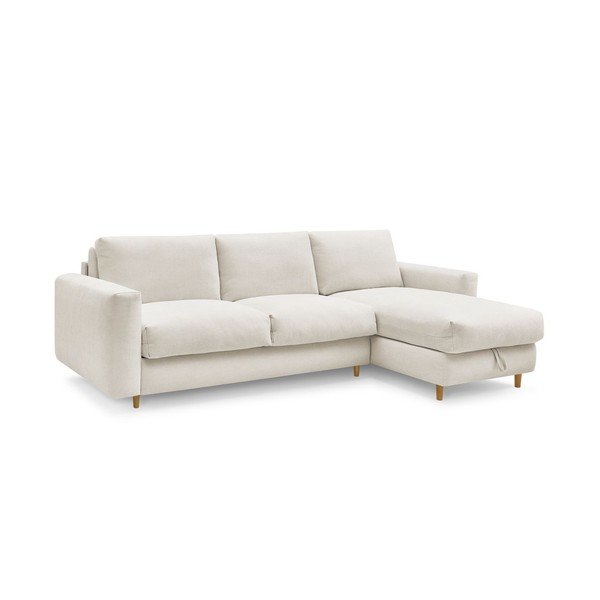 Smėlio spalvos kampinė sofa Nouveau Cocoone – Bobochic Paris-image-2