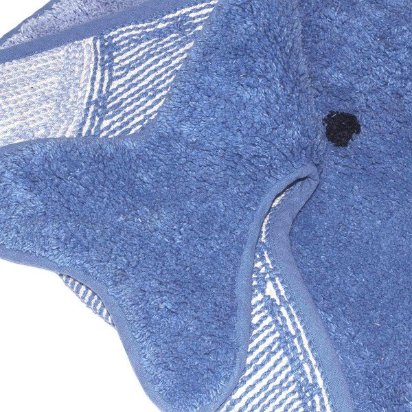 Mėlynas medvilninis vonios kilimėlis Mr. Fox Blue Whale, 69 x 44 cm-image-3