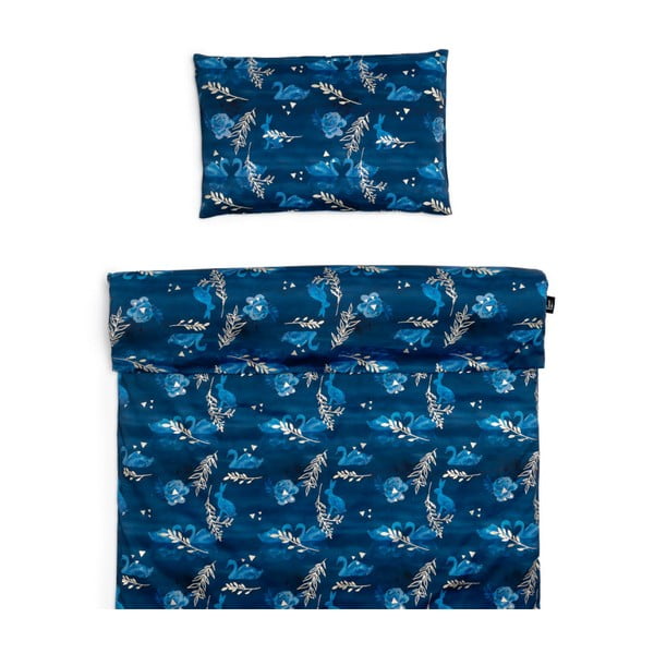 Medvilninė lovos patalynė 135x100 cm Swan Lake - ESECO-image-1