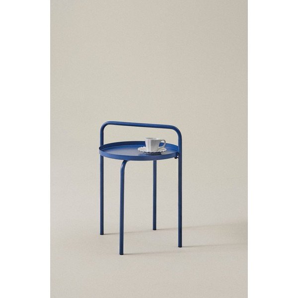 Iš metalo apvalios formos šoninis stalas ø 42 cm Bleket – Jotex-image-1