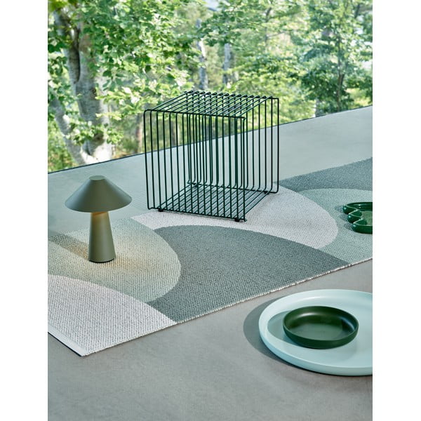 Žalios spalvos lauko ir vidaus kilimas 70x90 cm Hill Army Misty Mint – Pappelina-image-3