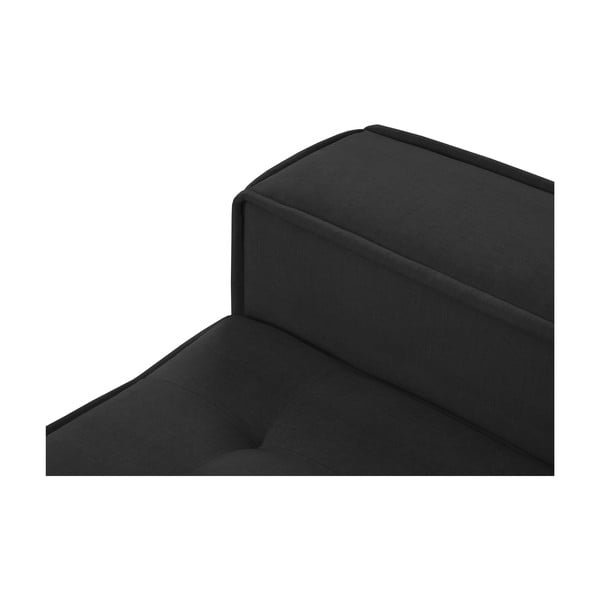 Sofa juodos spalvos 212 cm Mike – Micadoni Home-image-4