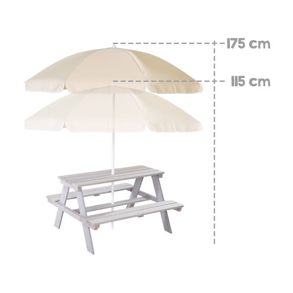 Vaikiškas sodo baldų komplektas Outdoor+ – Roba-image-4