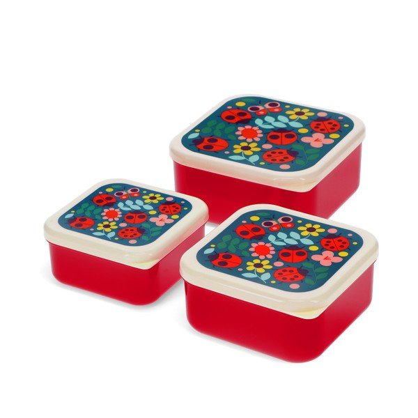 Vaikiška pietų dėžutė 3x dėžės Ladybird – Rex London-image-2