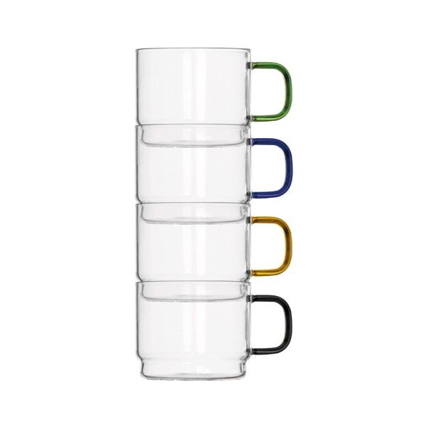Iš stiklo puodeliai 4 vnt. 350 ml Bridge – Brandani-image-2
