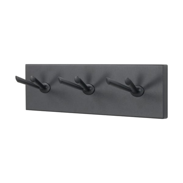 Sieninė lentyna iš metalo juodos spalvos Pull – Spinder Design