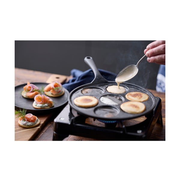 Keptuvė iš ketaus mažiems blynams ø 23 cm – Holm-image-1