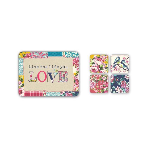 4 "Cooksmart England Patchwork" padėkliukų rinkinys-image-2