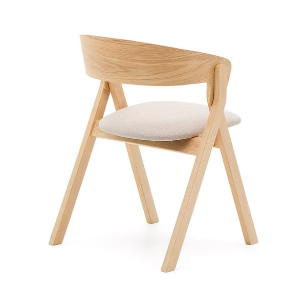 Natūralios spalvos valgomojo kėdė Godia – Kave Home-image-4