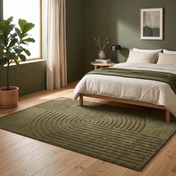 Žalios spalvos kilimas 200x290 cm Solace – ESTE-image-2