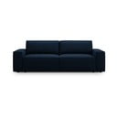 Iš boucle sulankstoma sofa tamsiai mėlynos spalvos 247 cm Jodie – Micadoni Home