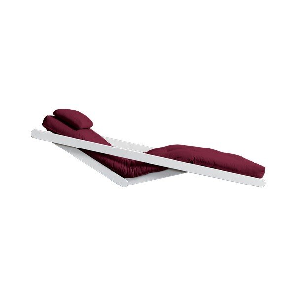 Kintama poilsio kėdė Karup Design Figo White/Bordeaux-image-4