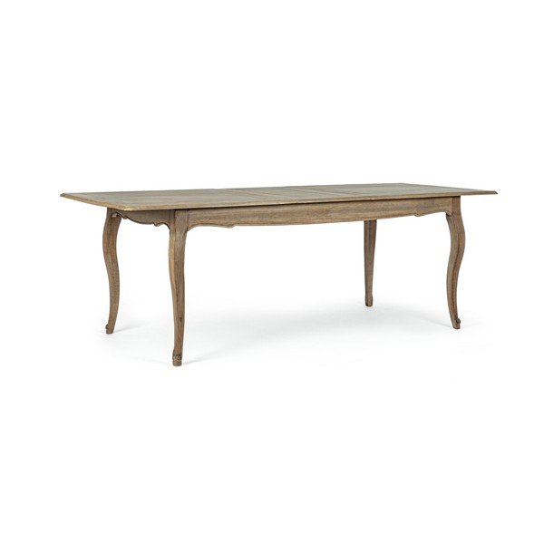 Iš mango masyvo prailginamas valgomojo stalas su papildomu stalviršiu 90x180 cm Domitille – Bizzotto-image-4
