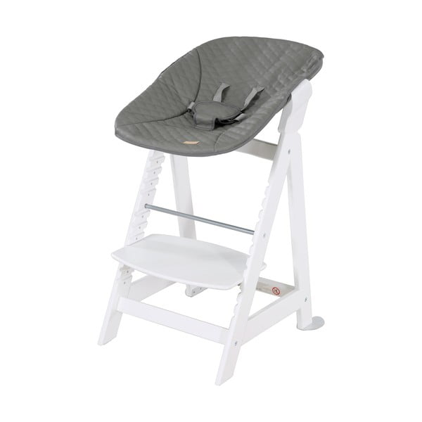 Maitinimo kėdutė baltos spalvos Luxe – Roba