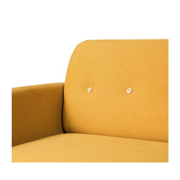 Geltonos spalvos sofa Sømcasa Tokyo-image-4