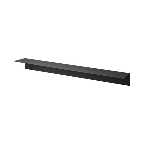 Iš metalo sieninė lentyna juodos spalvos 90 cm – YAMAZAKI
