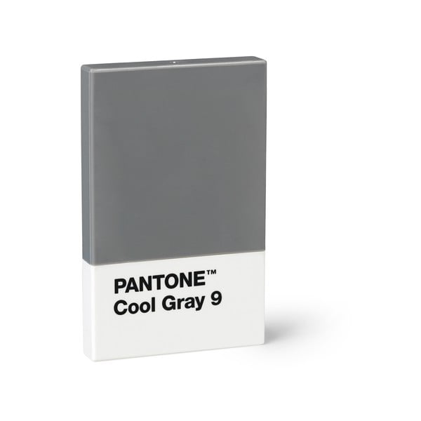 Pilkas vizitinių kortelių dėklas Pantone